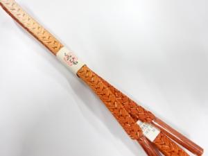 未使用品　正絹　手組帯締め